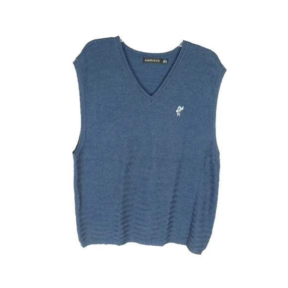 2 Mens L Polo Golf & Ashworth Line Blend Golf Vests - Picture 7 of 10